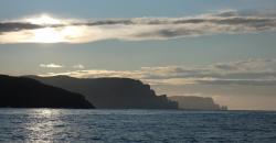 Headlands leading to Tasman Island